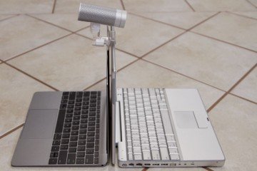 MacBook 12 inch PowerBook 12 inch back to back