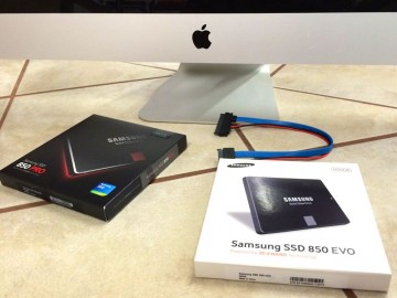Samsung SSD drives iMac 27 inch