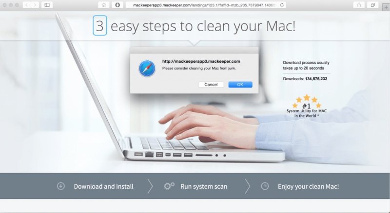 Mac keeper virus removal