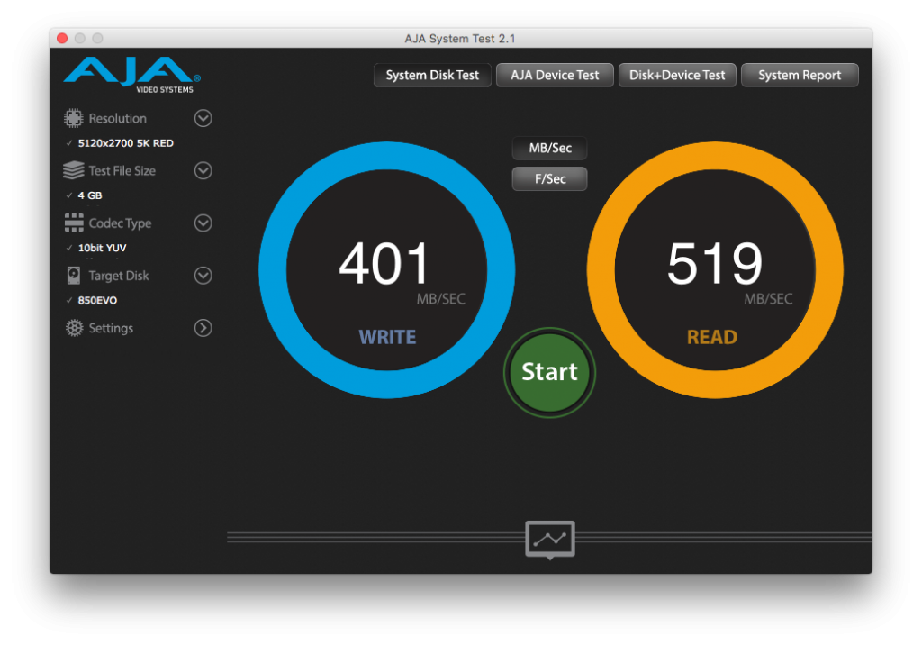 solid state drive write and read speed