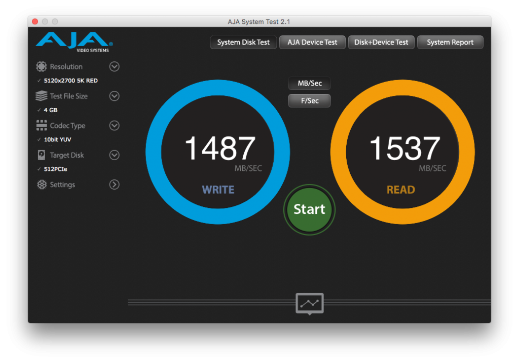 1500MB/s Read and Write SSD Speed on Mac Pro 5,1