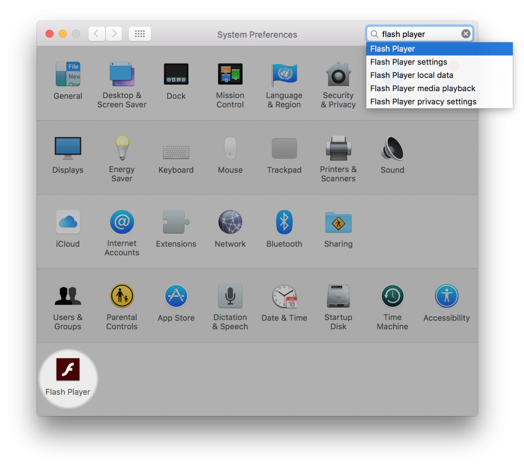 adobe flash reader mac