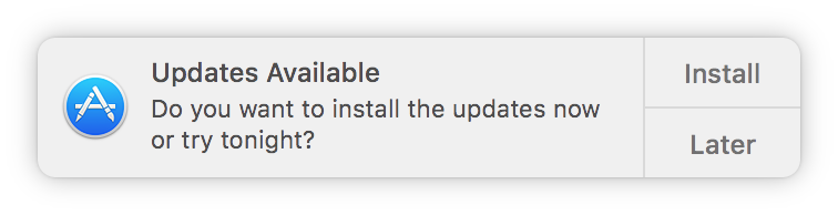 macos updates available notification