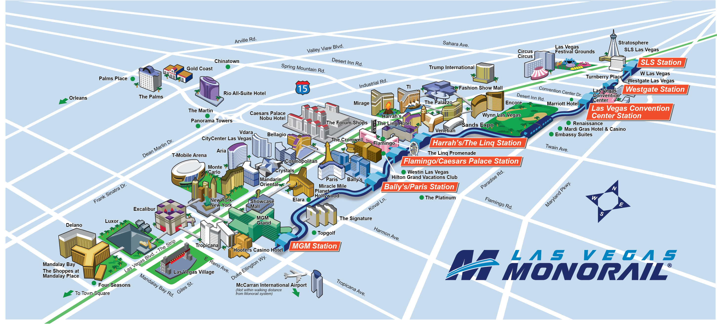 Las Vegas Strip Monorail